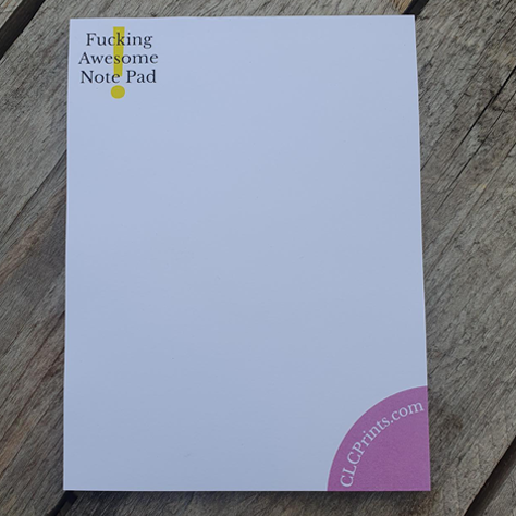 2 x Fucking Awesome Note Pads