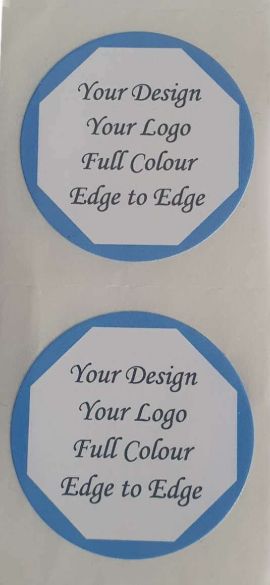 35mm Round Premium Gloss Sticker