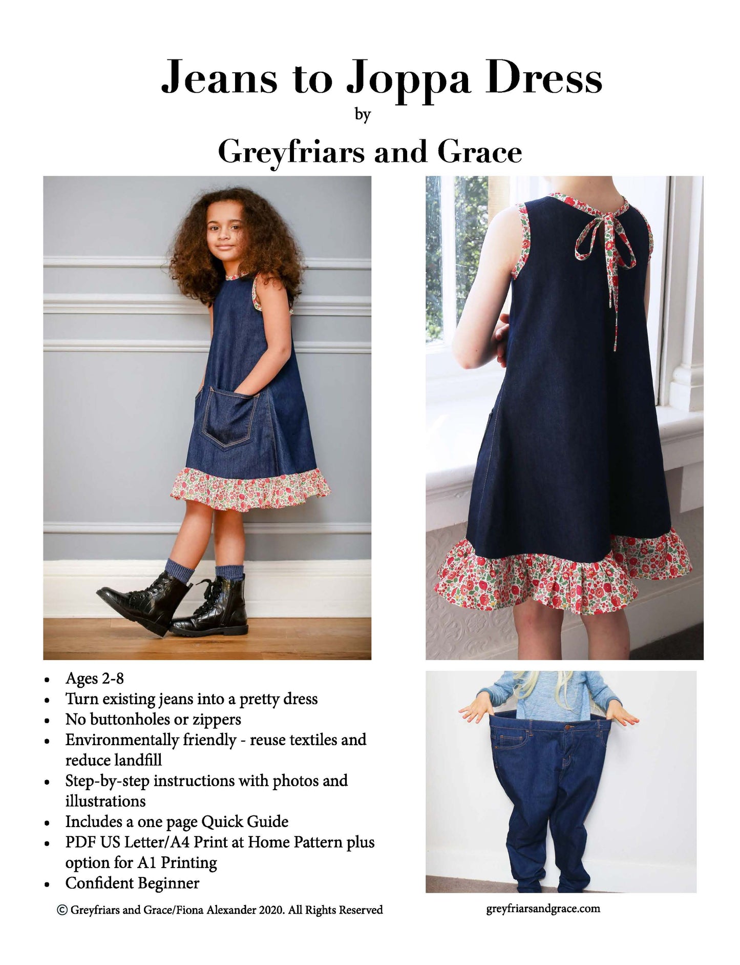 Greyfriar & Grace Paper Pattern