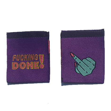 Fu*king Done! - Sewing Label