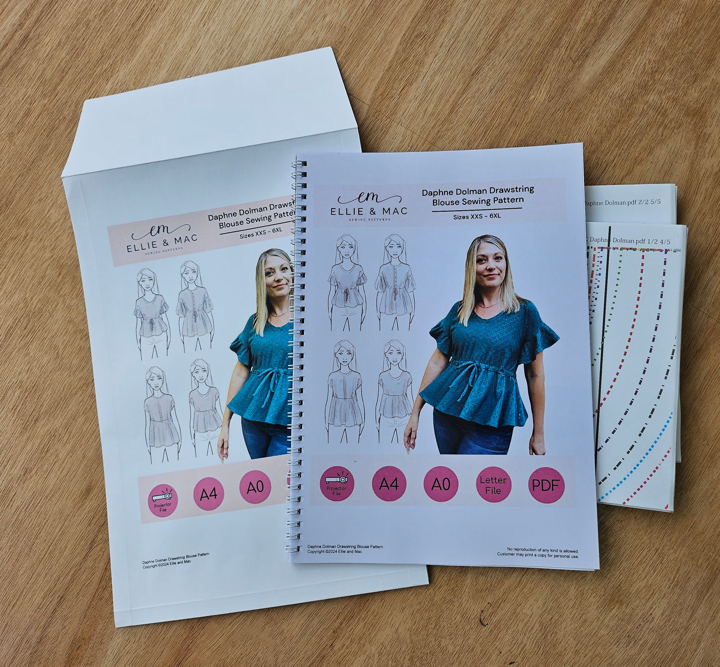 Ellie & Mac Printed Pattern Pack (A-G)