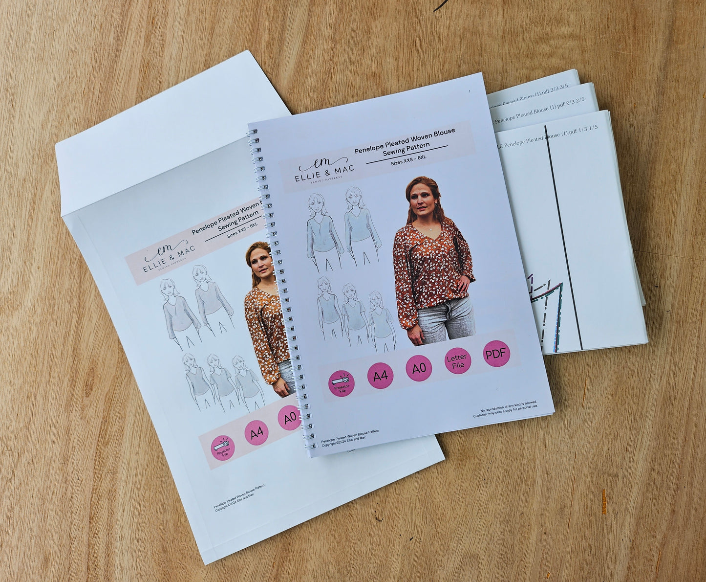 Ellie & Mac Printed Pattern Pack (H-Z)