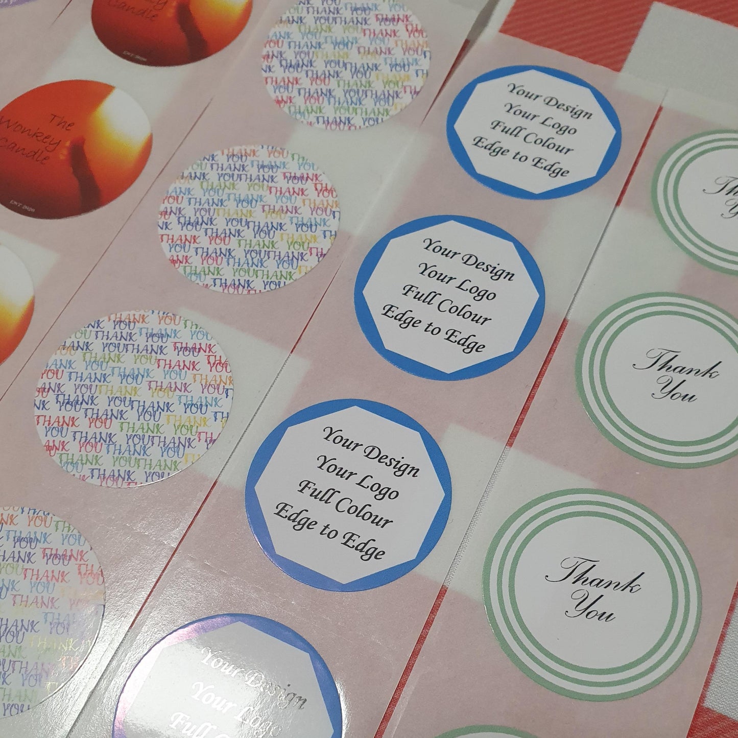 35mm Round Premium Gloss Sticker