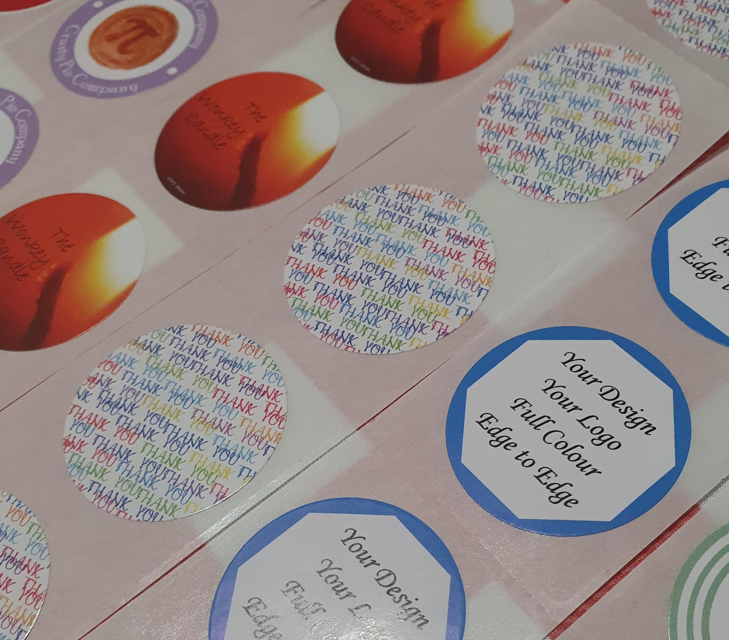 35mm Round Premium Gloss Sticker