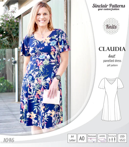 Sinclair Pattern Pack ~ Claudia S1046