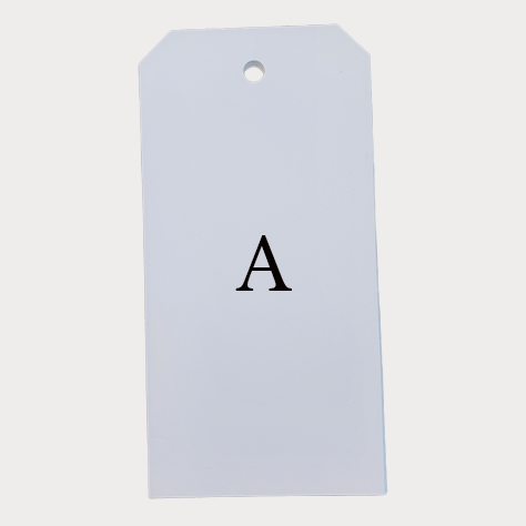 Hang Tags ~ Plain Rectangle