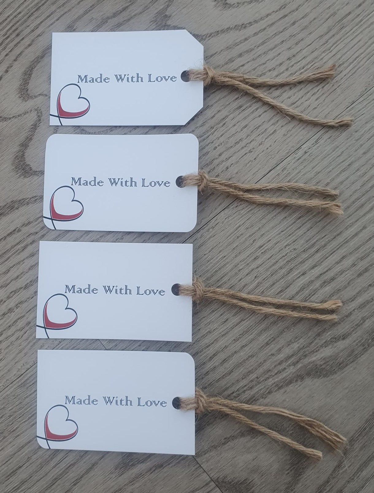 Hang Tags - Rectangle (Choose your style) 8 x 5cm