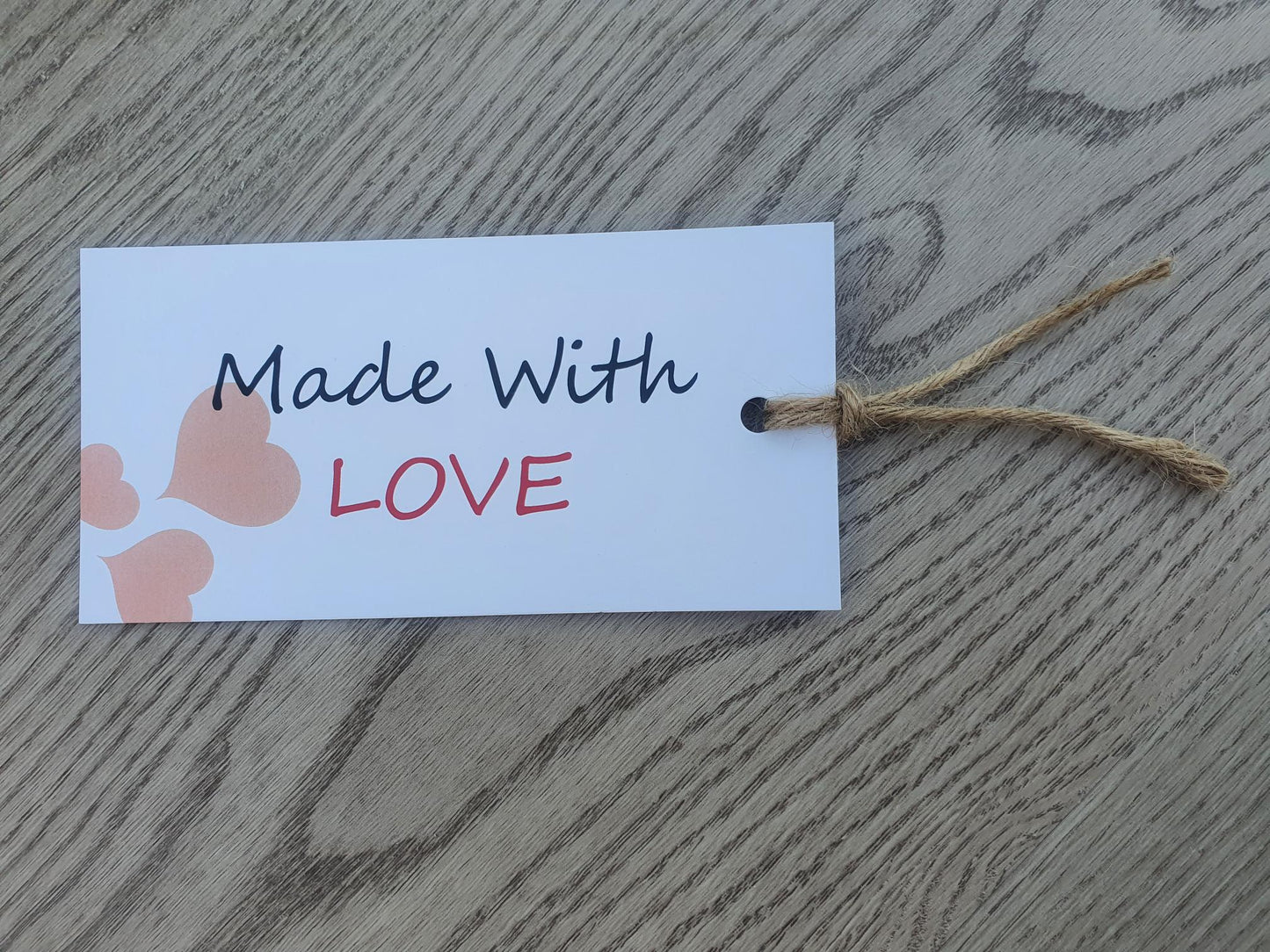Hang Tags - Large Rectangle 13 x 6cm