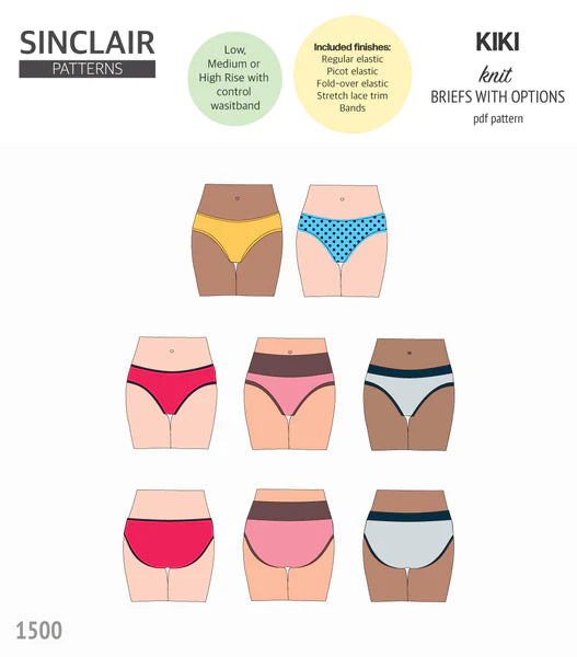 Sinclair Pattern Pack ~ Kiki Briefs