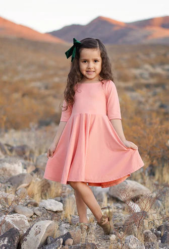 Peony Patterns Wattle Baby Dress ~ Premium Pack