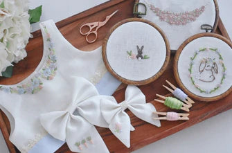 Peony Patterns Larkspur Embroidery ~ Premium Pack