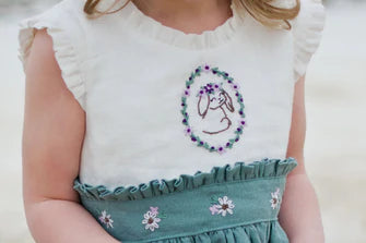 Peony Patterns Larkspur Embroidery ~ Premium Pack