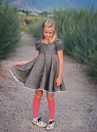 Peony Patterns Marigold Top & Dress ~ Premium Pack