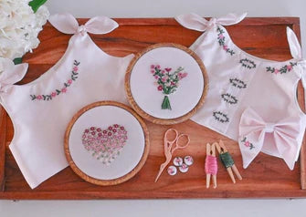 Peony Patterns Primrose Embroidery ~ Premium Packs