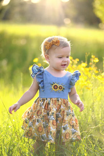 Peony Patterns Sunflower Embroidery ~ Premium Pack