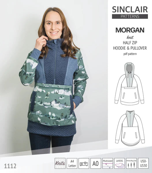 Sinclair Pattern Pack ~ Morgan Hoodie S1112