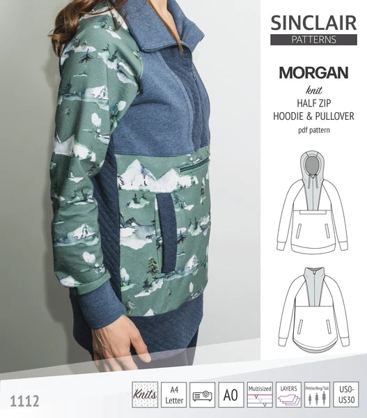 Sinclair Pattern Pack ~ Morgan Hoodie S1112