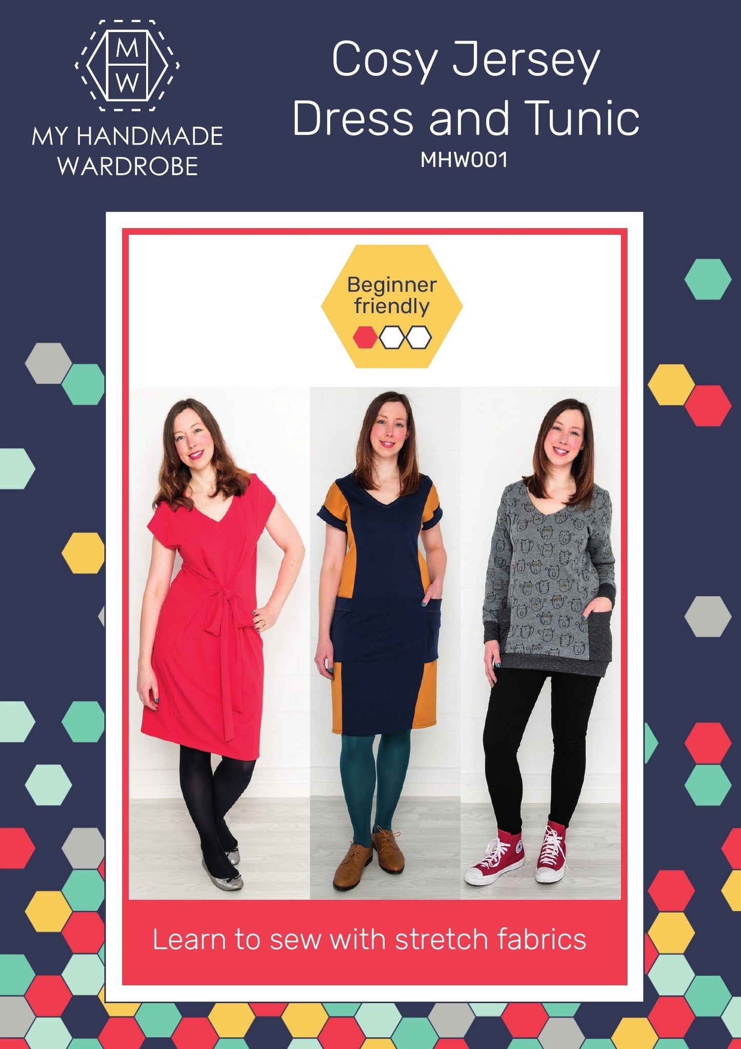My Handmade Wardrobe Cosy Jersey Dress Premium Pack