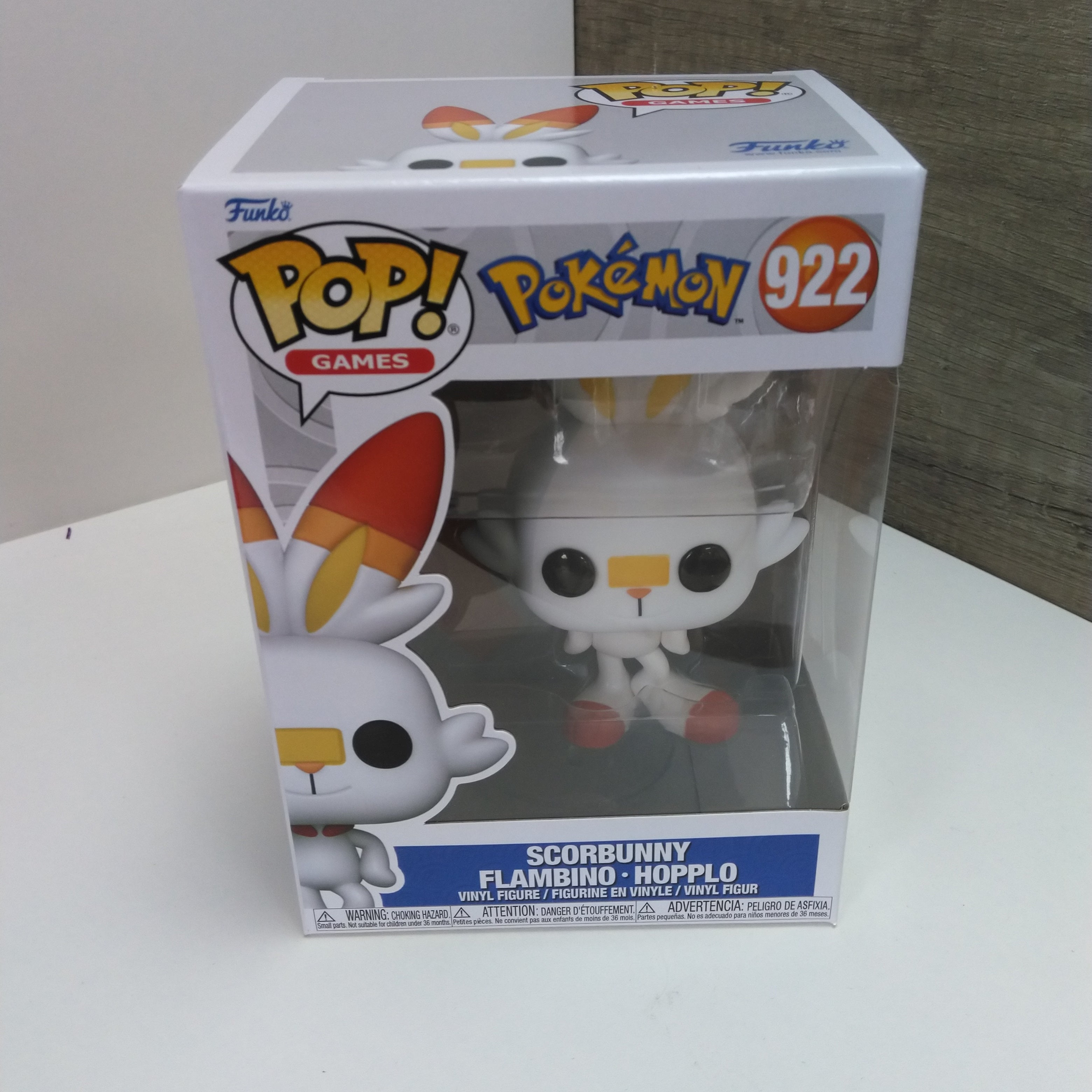 Funko Scorbunny Flambino - Hopplo Pokemon 922 – CLCPrints