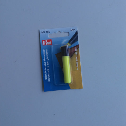 Cartridge refill for aqua glue marker