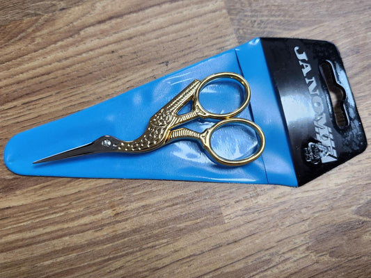 Gold Stork Scissors