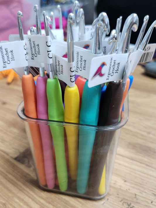 Ergonomic Crochet Hooks