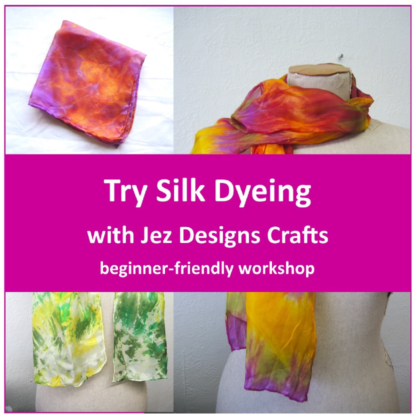 Silk Scarf Dyeing