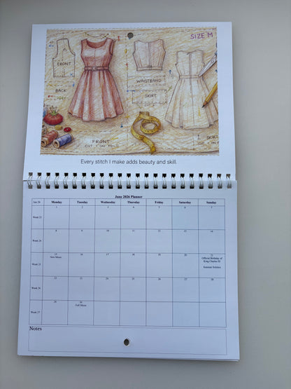 Sewing Calendar 2026