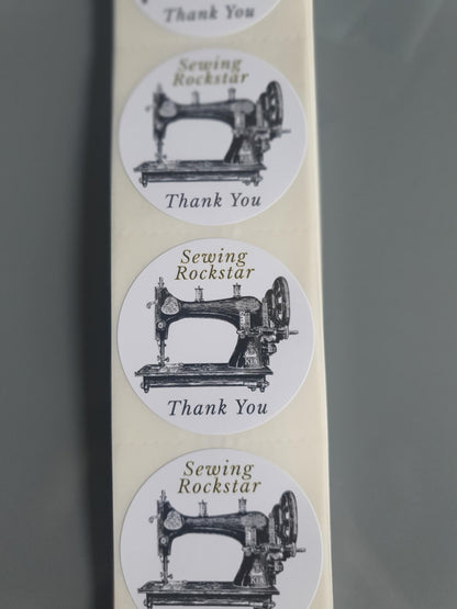 Thank You Varieties ~ 50mm Round Premium Gloss Sticker