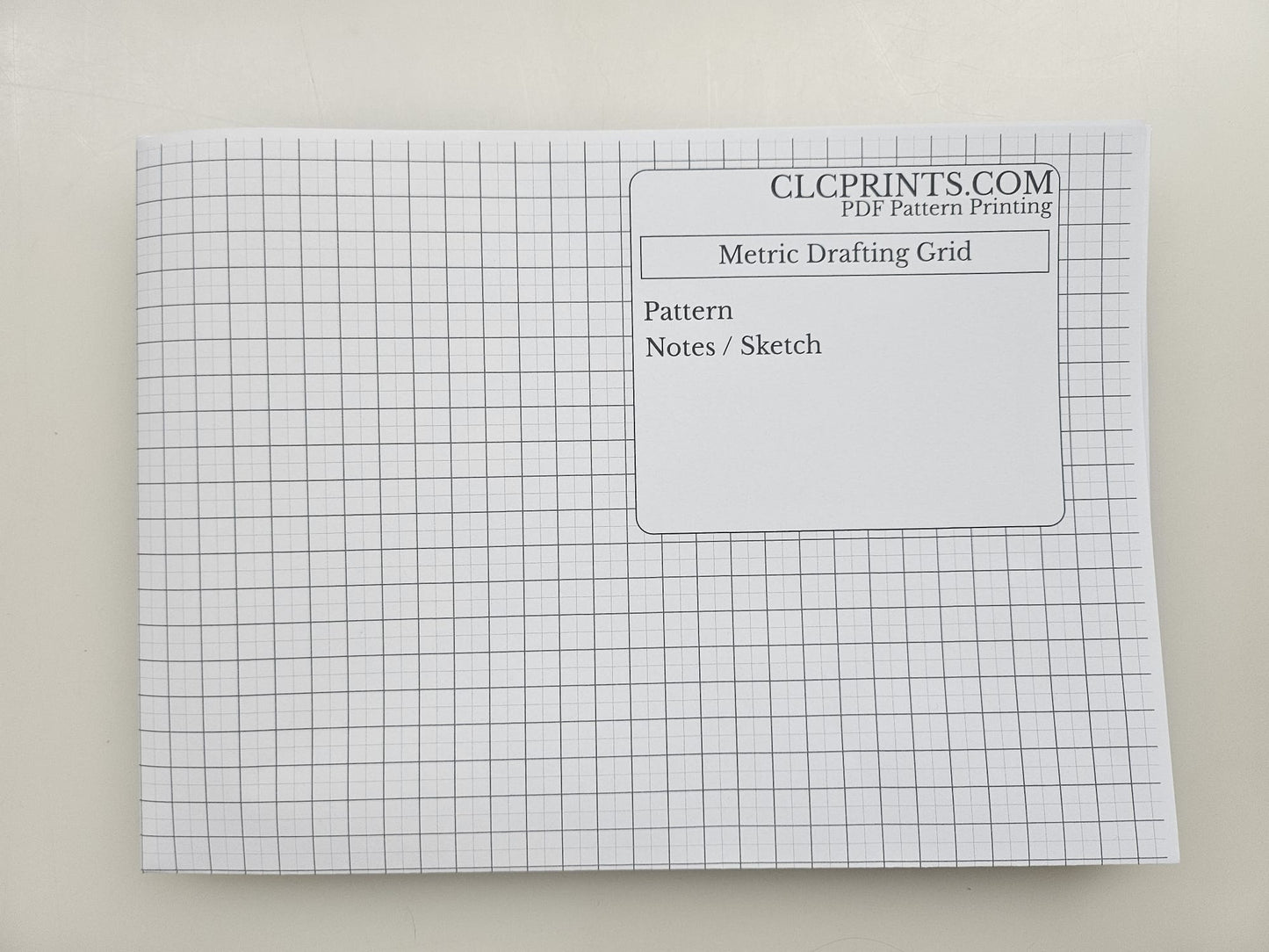 Grid Drafting Sheets Metric - Pack of 2