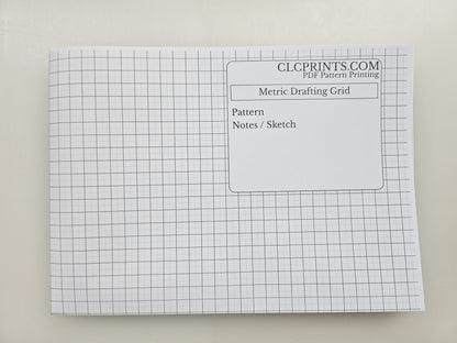 Grid Drafting Sheets Metric - Pack of 2