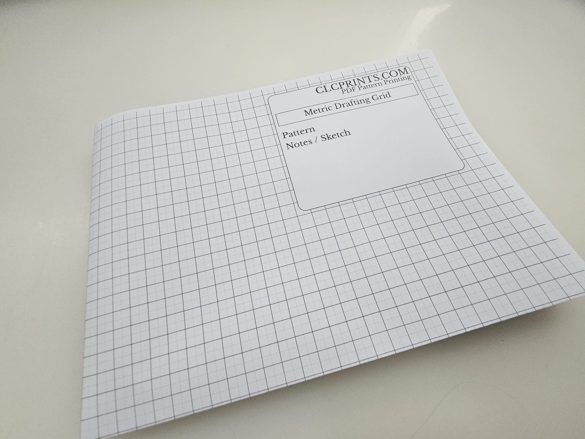 Grid Drafting Sheets Metric - Pack of 2 – CLCPrints