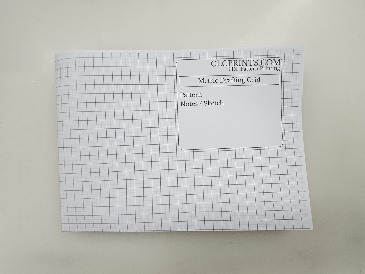 Grid Drafting Sheets Metric - Pack of 2