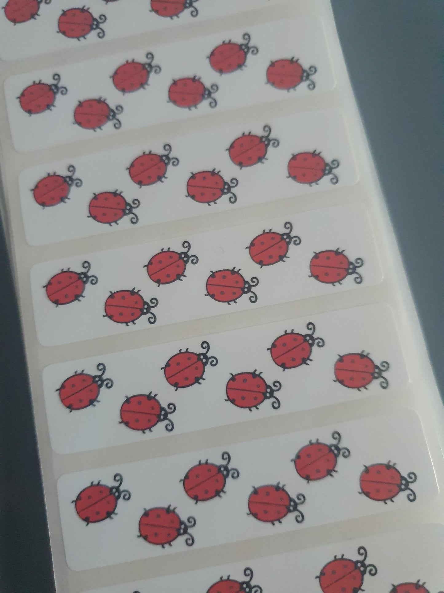 60 x 15mm Rectangle Premium Gloss Stickers