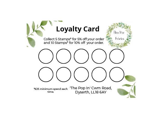 Loyalty Cards