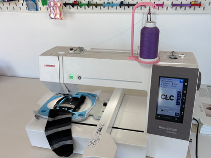 Sock Embroidery Insert for Janome SQ14b