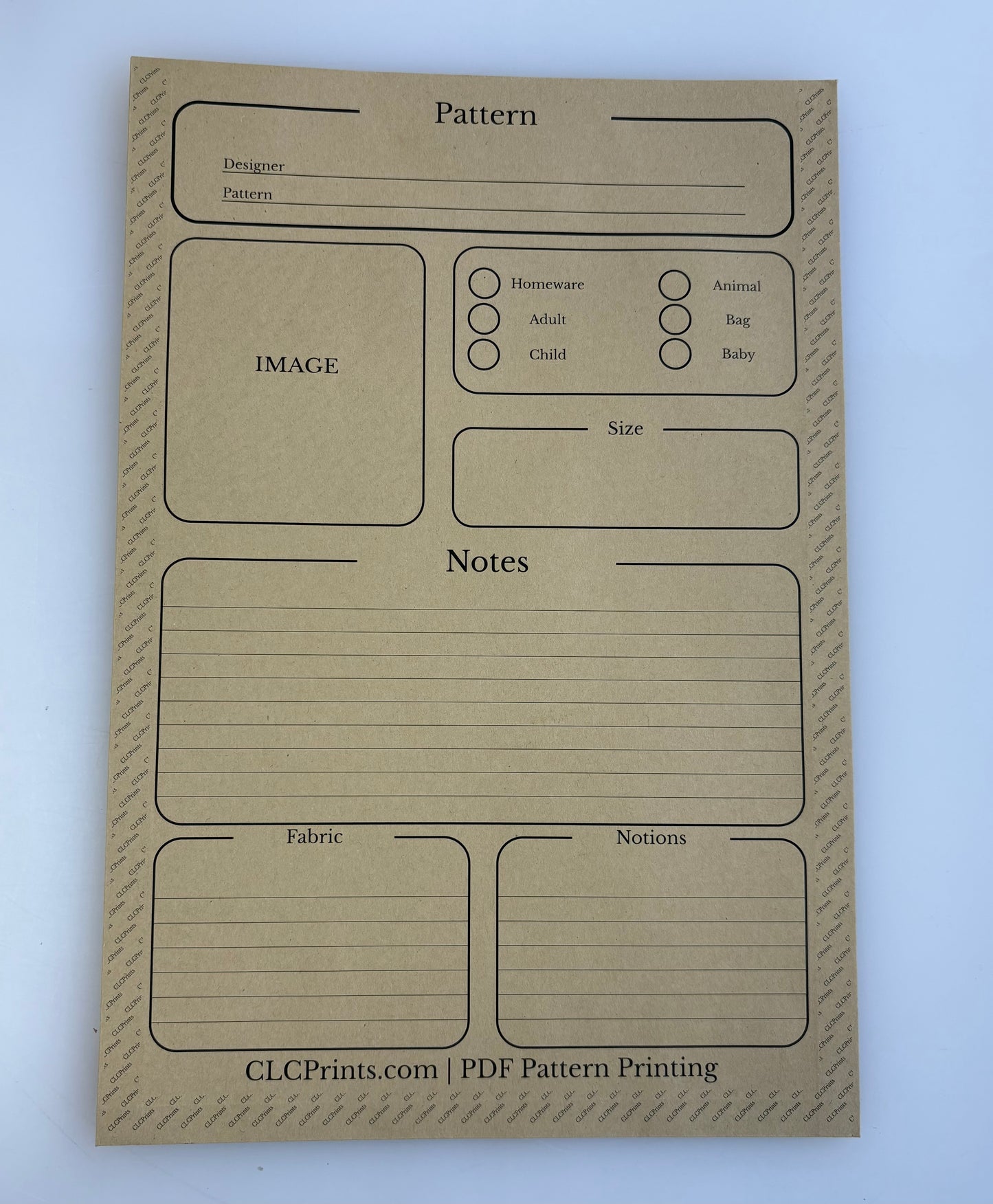 Gusset Storage Envelopes