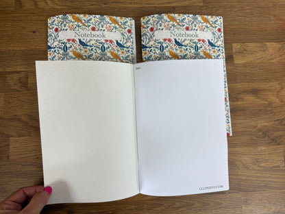 William Norris A5 Plain Notebook