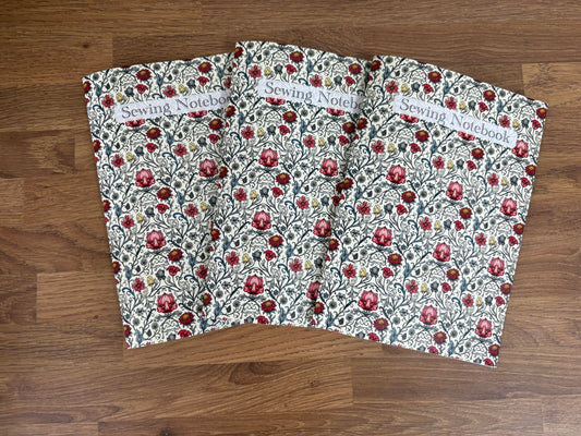 William Norris A5 Sewing Planner Notebook (10 Projects)