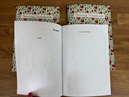 William Norris A5 Sewing Planner Notebook (10 Projects)