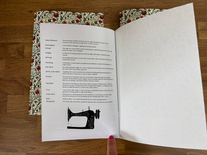 William Norris A5 Sewing Planner Notebook (10 Projects)