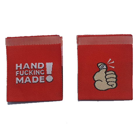 Hand Fu*king Made! - Sewing Label
