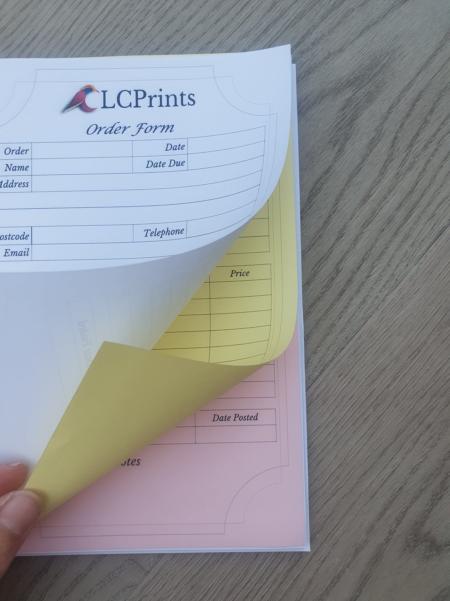 Order Book A5 - 3-Ply Dulpicate carbonless