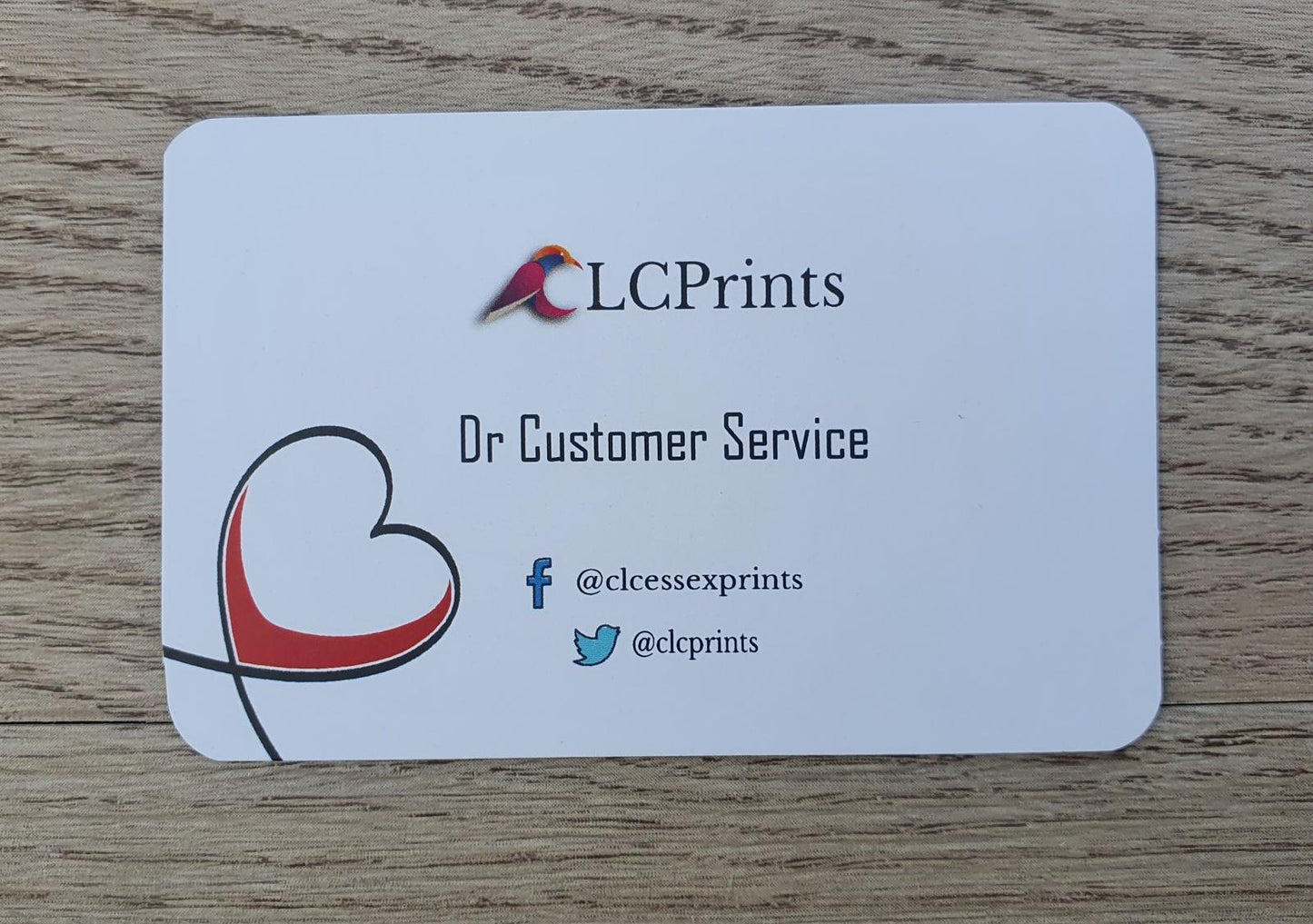 Business Cards - Single Sided