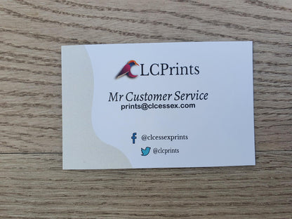 Business Cards - Single Sided