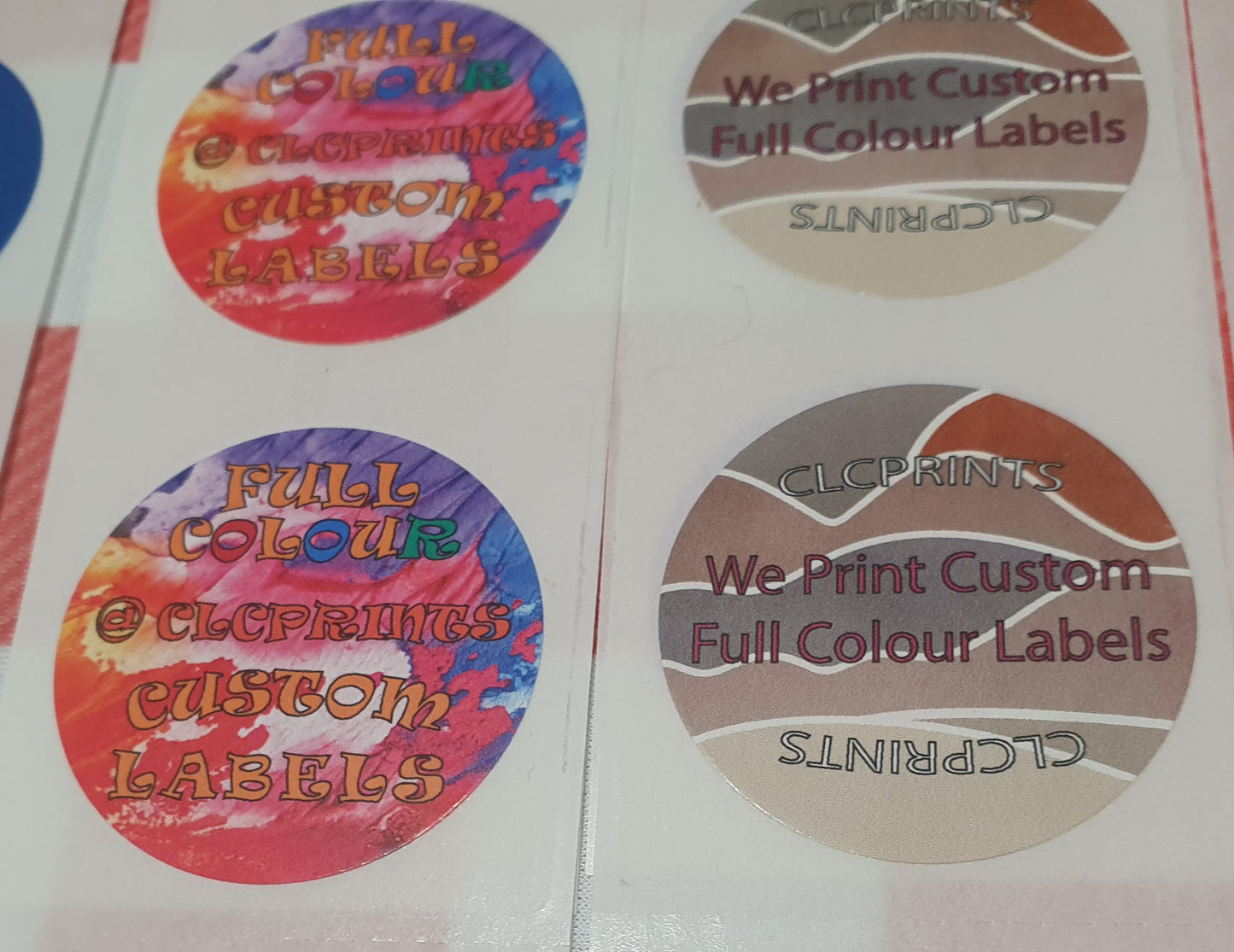 35mm Round Premium Gloss Sticker