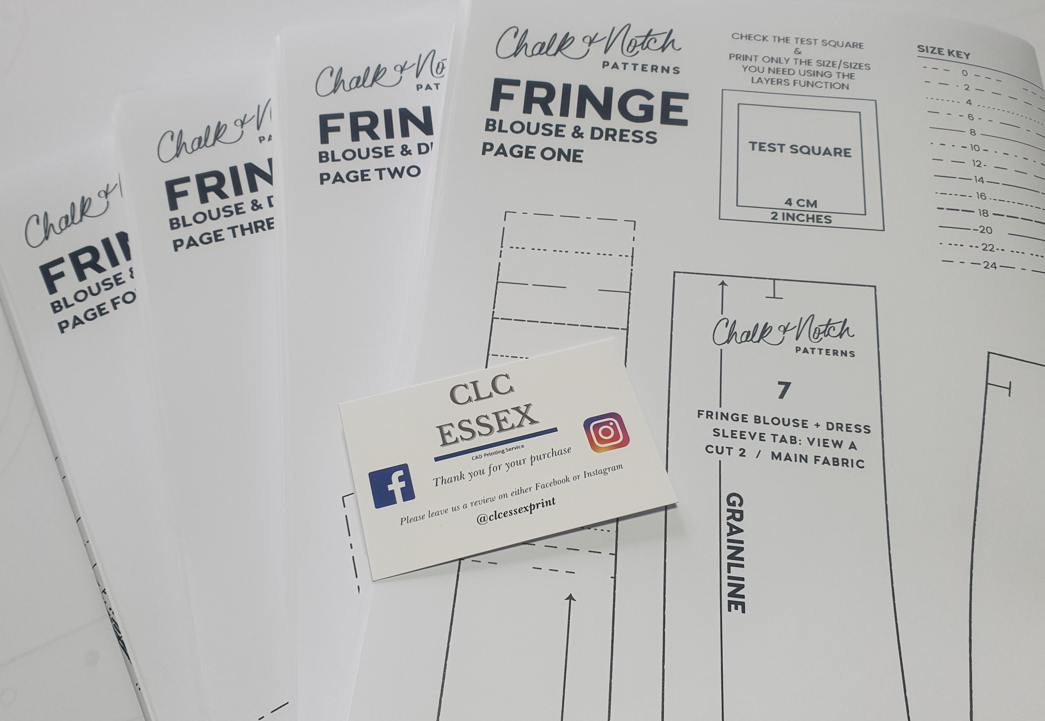 A0 - A1 Pattern Printing ~ Per Page – CLCPrints