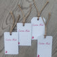 Hang Tags - Rectangle (Choose your style) 8 x 5cm