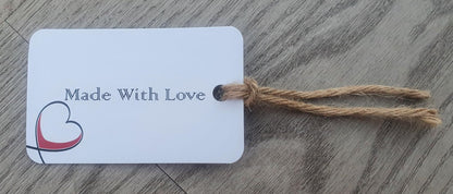 Hang Tags - Rectangle (Choose your style) 8 x 5cm