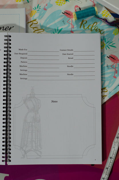 Sewing Planner ~ Premium Bound